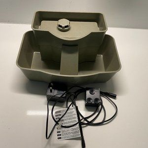 PetSafe Drinkwell Multi-Tier Plastic Dog & Cat Water Fountain, 100 oz. + Filters